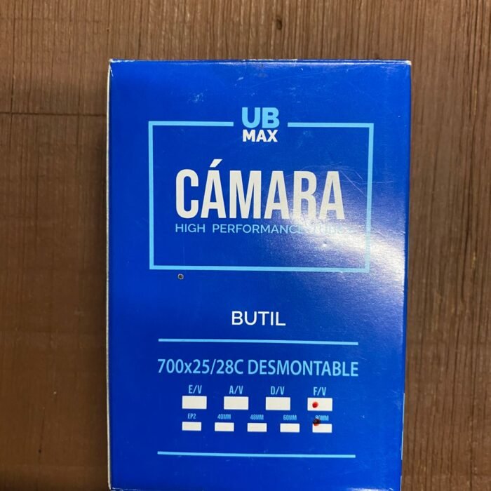 CAMARA 700X25/28 UBMAX V/F 80MM